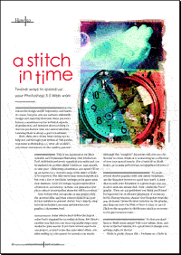 Adobe Magazine page